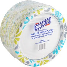 Genuine Joe Printed Paper Plates