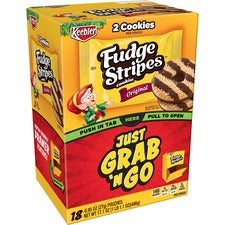 Keebler Fudge Stripe Cookies Grab 'N Go Pouches