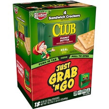 Keebler Grab 'N Go Peanut Butter Sandwich Crackers