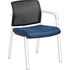 Lorell Stackable Chair Mesh Back/Fabric Seat Kit