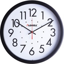 Lorell 14-1/2" Self-Set Wall Clock