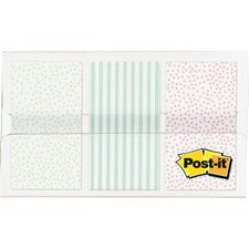 Post-it&reg; Pastel Color Flags in On-the-Go Dispenser