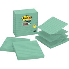 Post-it&reg; Super Sticky Pop-up Lined Note Refills