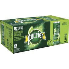 Perrier Slim Can Mineral Water Beverage