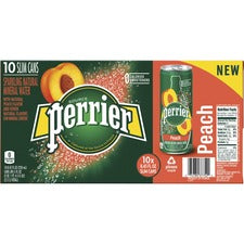Perrier Slim Can Mineral Water Beverage