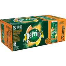 Perrier Slim Can Mineral Water Beverage