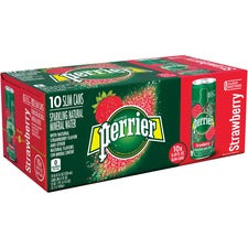 Perrier Slim Can Mineral Water Beverage