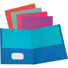Oxford Twisted Twin Pocket Folder