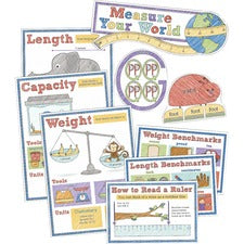 Carson Dellosa Education Measure Your World Bulletin Board Set