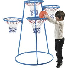 Angeles 4-Hoop Basketball Stand