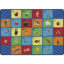 Flagship Carpets See My Alphabet Classroom Rug