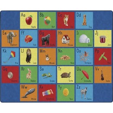 Flagship Carpets See My Alphabet Classroom Rug