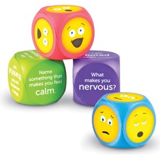 Learning Resources Soft Foam Emoji Cubes