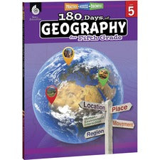 Shell Education 180 Days of Geography Resource Printed Book