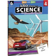 Shell Education 180 Days of Science Resource Book Printed Book