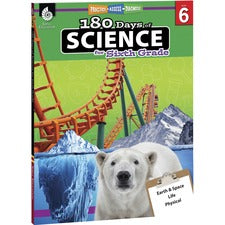 Shell Education 180 Days of Science Resource Book Printed Book