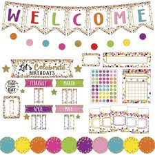 Teacher Created Resources Confetti Decor Bulletin Set