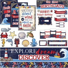 Teacher Created Resources Nautical Board Combo Set