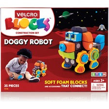 VELCRO® Soft Blocks Doggy Robot Set