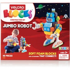 VELCRO® Soft Blocks Robot Construction Set