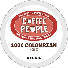 Coffee People® 100% Colombian K-Cup