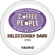 Coffee People® Deliciously Dark K-Cup