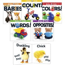 Rourke Educational Baby Talk Board Book Set Printed Book