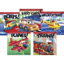 Rourke Educational Big Busy Machines Board Book Set Printed Book