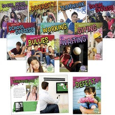 Rourke Educational Grades 3-5 Social Skills Book Set Printed Book