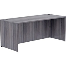 Lorell Weathered Charcoal Laminate Desking Desk Shell