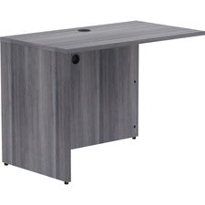 Lorell Weathered Charcoal Laminate Desking