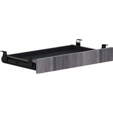 Lorell Weathered Charcoal Laminate Desking