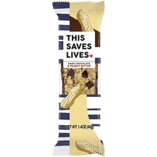 This Bar Saves Lives Dark Chocolate/Peanut Bar