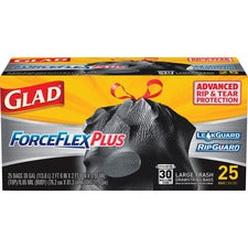 Glad Dual Defense Drawstring Large Trash Bags