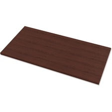 Fellowes High Pressure Laminate Desktop Mahogany - 60