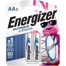 Energizer Ultimate Lithium AA Batteries, 2 Pack