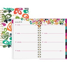 At-A-Glance Jane Dixon Flutter Weekly/Monthly Planner