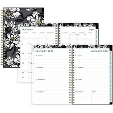 Blue Sky Baccara Dark Weekly/Monthly Planner