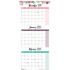 Rediform 3-month Quick View Wall Calendar