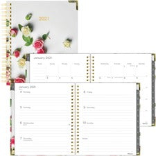 Rediform Romantic Roses Weekly/Monthly Planner