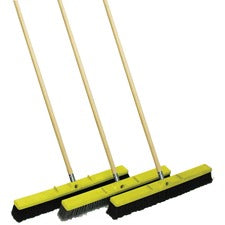 Golden Star 24" Grey Flagged Push Broom