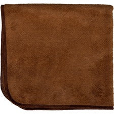 Microfiber & More Microfiber Cloth, 16x16, Brown