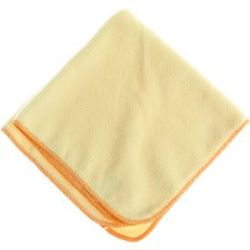 Microfiber & More Microfiber Cloth, 16x16, Yellow