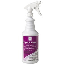 Spartan Fast & Easy Hard Surface and Glass Cleaner, 1 Quart