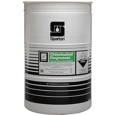 Spartan Chlorinated Degreaser, Foaming, Chlroine-Based, 55 gl