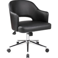 Boss Black Vinyl Task Chair
