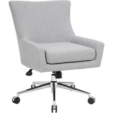 Boss Linen Accent/Desk Chair, Granite