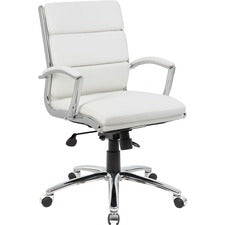Boss CaressoftPlusô Executive Mid-Back Chair