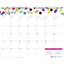 Blue Sky Ampersand Dots Wall Calendar