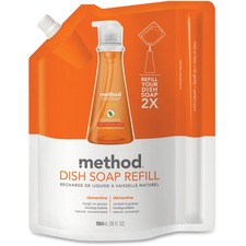 Method Clementine Scent Dish Soap Refill